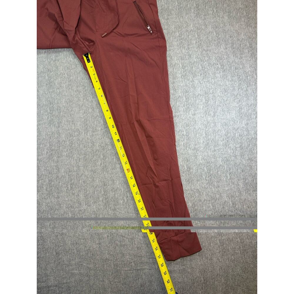 Members Mark Women’s Woven Trek Jogger-Size Medium/Burgundy/Cuffed Pants - Picture 4 of 13